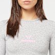 Felicious Tight Logo Longsleeve grau 40548 3