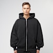 Pegador Logo Oversized Sweat Jacket noir 40575 1