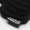 SNIPES Woven Flag Label Basic Fisherman Beanie black noir 40592 3