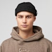 SNIPES Woven Flag Label Basic Fisherman Beanie dark green crna 40592 4
