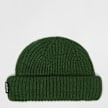 SNIPES Woven Flag Label Basic Fisherman Beanie aubergine zelena 40593 1