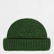 SNIPES Woven Flag Label Basic Fisherman Beanie aubergine zelena 40593 2