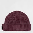 SNIPES Woven Flag Label Basic Fisherman Beanie aubergine rood 40604 1