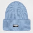 SNIPES Woven Logo Knit Beanie bleu 40611 1