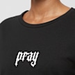 Miss Tee Praying Hands Tee Dress zwart 40650 3
