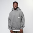 Another Cotton Lab Live in Balance Heavy Oversized Hoodie cinzento 40657 2