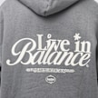 Another Cotton Lab Live in Balance Heavy Oversized Hoodie cinzento 40657 4
