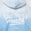 Another Cotton Lab Support Your Mental Health Oversized Hoodie azul 40663 4