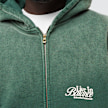 Another Cotton Lab Live in Balance Oversized Zip Hoodie zielony 40664 3