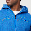 Karl Kani Autograph Heavy Sweat OS Ziphoodie Blue bleu 41428 3