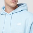 New Balance Small Logo Brushed Hoodie niebieski 41412 3