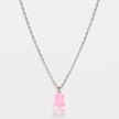 fainz Bear Chain Strawberry Milkshake zilver 41411 1