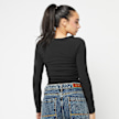 Urban Classics Ruffled Super Slim Longsleeve crna 41538 2