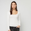 Urban Classics Ladies Wide Neck Longsleeve wit 41542 1