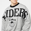 Mitchell & Ness NFL Oakland Raiders NFL FL FLD Satin Fleece Crew szary 41792 3