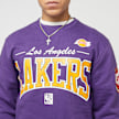 Mitchell & Ness NBA Los Angeles Lakers There & Back Fleece Crew morado 41794 3