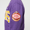 Mitchell & Ness NBA Los Angeles Lakers There & Back Fleece Crew morado 41794 4