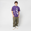 Mitchell & Ness NBA LA Lakers Ultimate Player Vintage Logo Tee Magic Johnson morado 41803 6