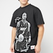 Mitchell & Ness NBA Miami Heat Ultimate Player Vintage Logo Tee Dwyane Wade negro 41804 3