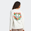 adidas Originals Trefoil Backprint Langarmshirt weiß 41699 2