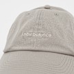 New Balance 6 Panel Linear Logo Hat bege 42077 4