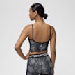 Jordan Sport All Over Print Cropped Tanktop schwarz 42177 2