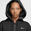Nike Sportswear Phoenix Fleece Loose Crop Full-Zip Hoodie schwarz 42216 3
