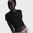 Nike Sportswear Chill Knit Crop Top negro 42282 1