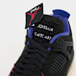 Jordan Air Jordan 4 Retro black/fire red/deep royal blue schwarz 42314 7