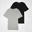 Nike   Boy Crew Undershirt (2 Pack) grau 42187 1