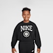 Nike   Sportswear Club French Terry Boxy Crew Graphics Star noir 42333 1