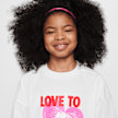 Nike Sportswear Heart T-Shirt weiß 42335 3
