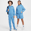 Nike Club Fleece Hoodie bleu 42371 7