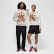 Jordan Flight Graphics Fleece Hoodie beige 42428 8