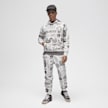 Jordan Essential Allover Print Hoodie bege 42432 5
