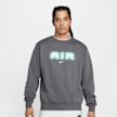Nike   Sportswear Air Fleece Crew grigio 42635 1