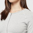 aim'n Ribbed Seamless Zip Jacket grau 42690 3