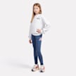 New Balance Stacked Floral Back Graphic French Terry Crew wit 45244 6