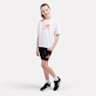 New Balance Stacked Logo Tee And Cycle Short Set czarny 45252 1