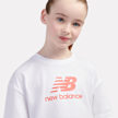 New Balance Stacked Logo Tee And Cycle Short Set czarny 45252 3