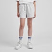 New Balance French Terry Small Logo Shorts grijs 45253 1