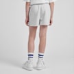 New Balance French Terry Small Logo Shorts grijs 45253 2