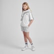 New Balance French Terry Small Logo Shorts grijs 45253 4