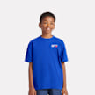New Balance Athletics Shoes Back Graphic Tee bleu 45303 2