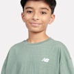 New Balance Back Graphic Queue Tee groen 45289 3