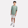 New Balance Back Graphic Queue Tee groen 45289 6