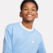 New Balance French Terry Small Logo Crew bleu 45260 3