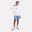 New Balance Linear Athletics Graphic French Terry Hoodie weiß 45262 5
