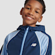 New Balance Varsity Woven Jacket niebieski 45270 3