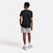 New Balance Stacked Logo Tee & LB Short Set siva 45271 2